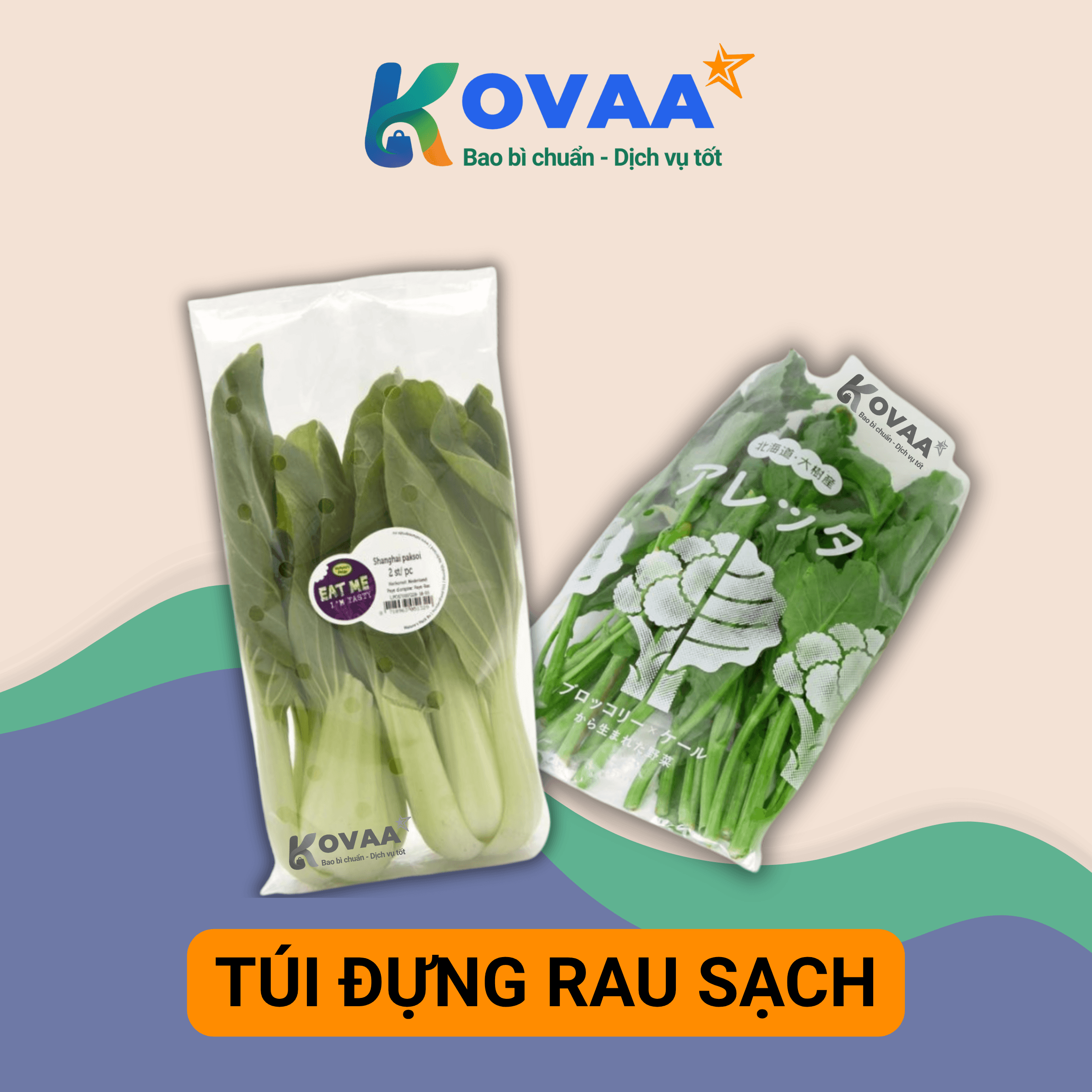 Túi đựng rau sạch