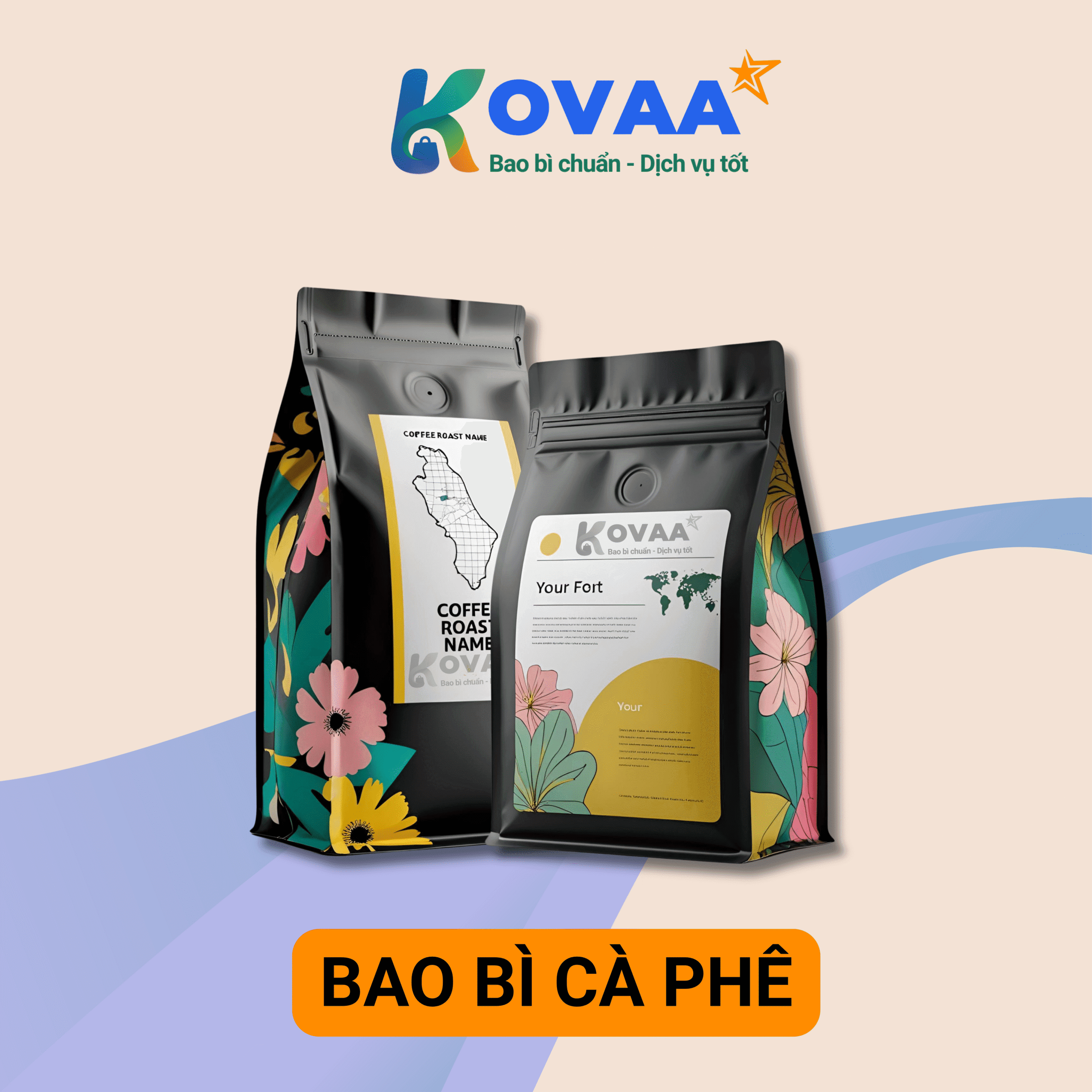 Túi Zipper Đựng Cà Phê