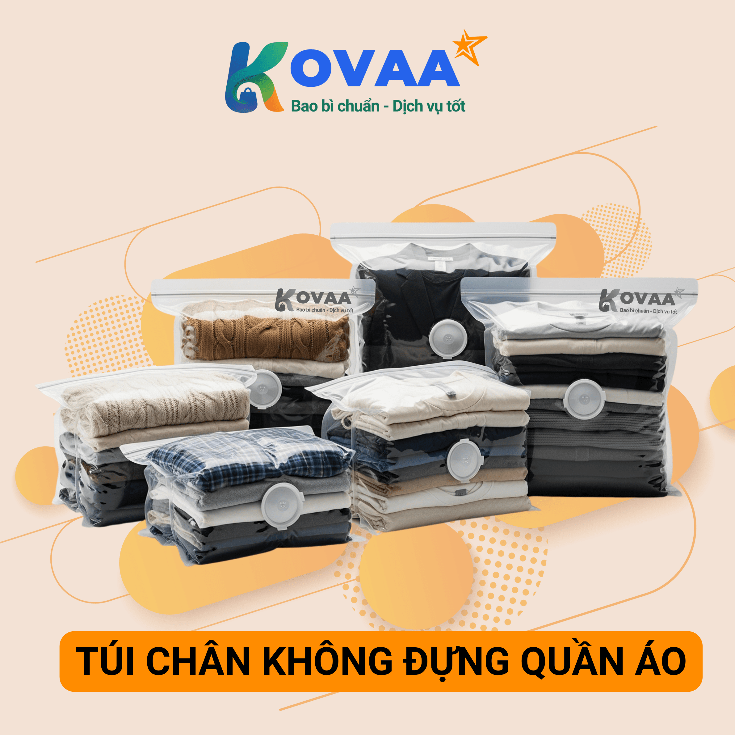 Túi hút chân không quần áo