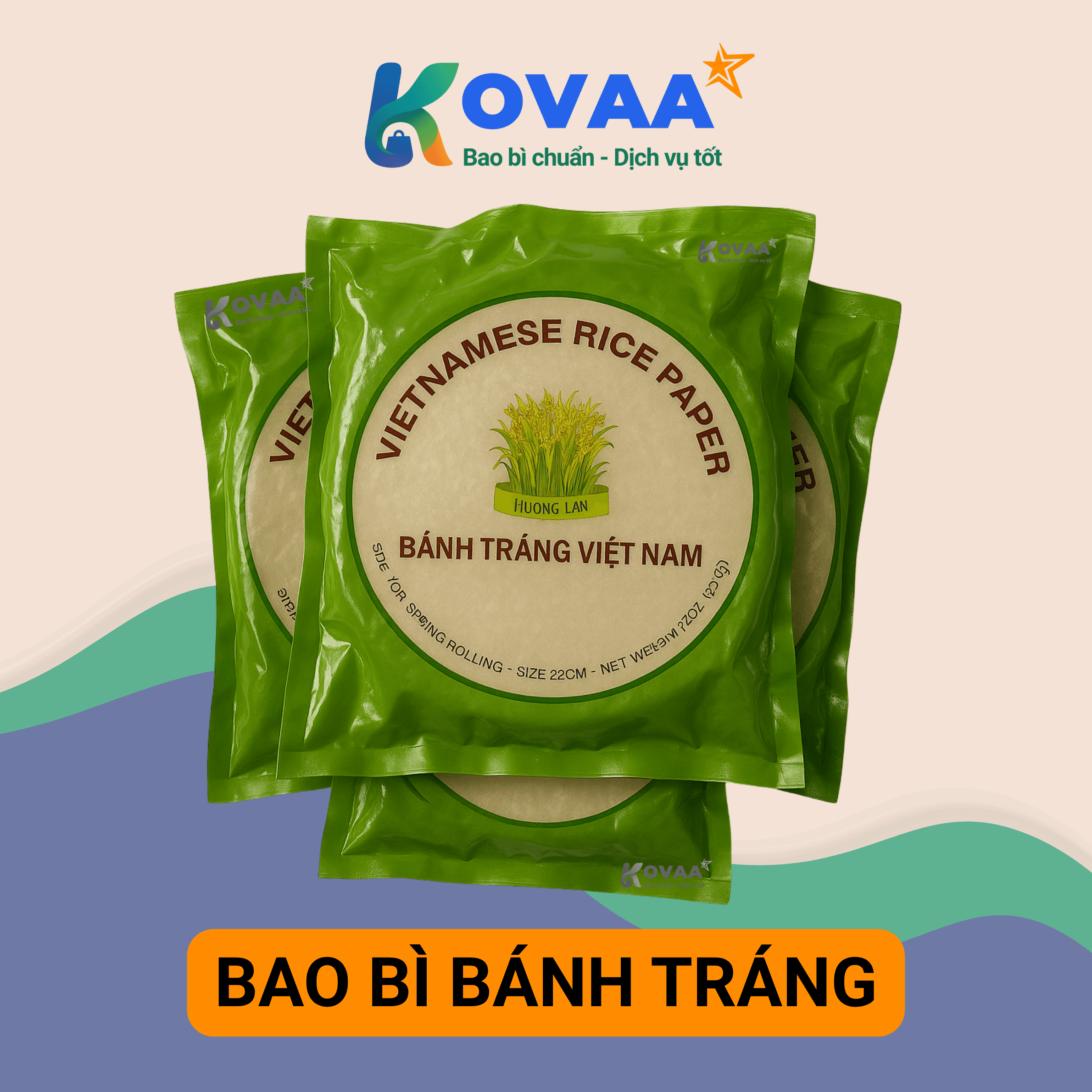 Bao bì bánh tráng