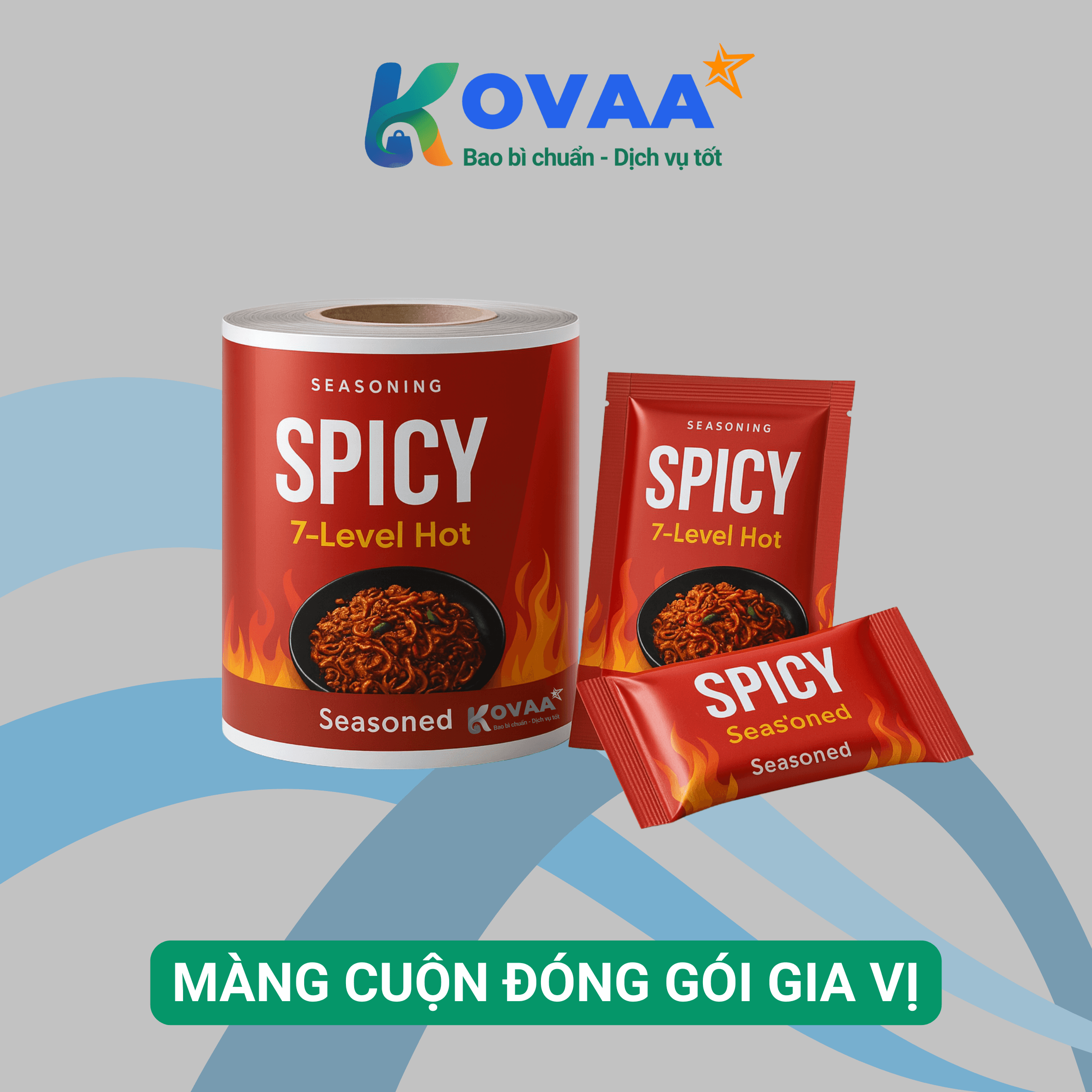 Màng cuộn đóng gói gia vị