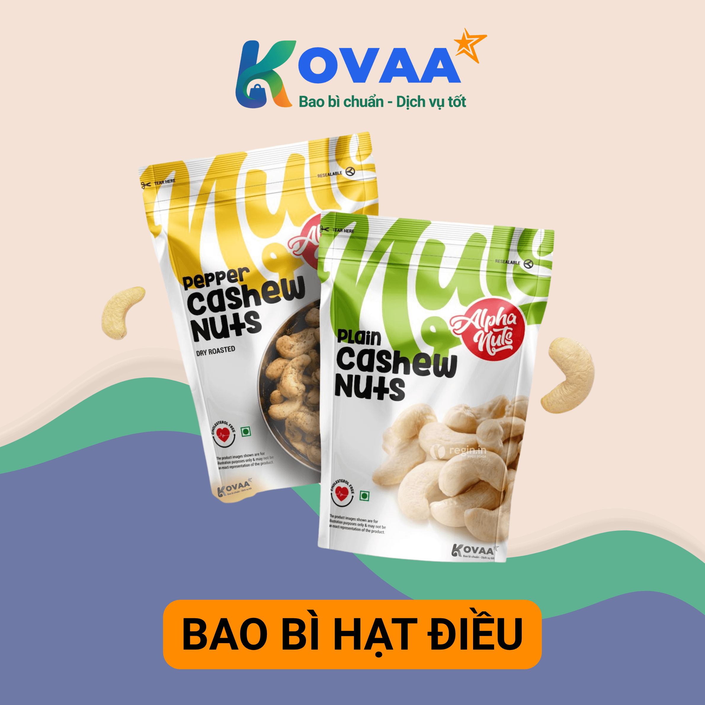 Bao bì hạt điều