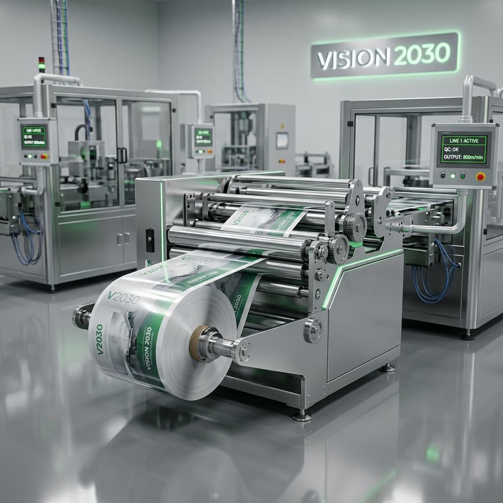 Tầm nhìn 2030 - Nhà máy sản xuất bao bì hiện đại